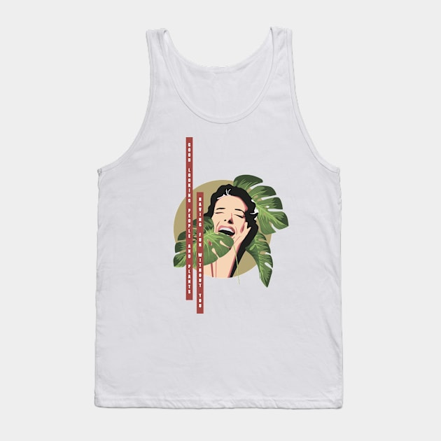 Having Fun Without You Tank Top by The Closet Human